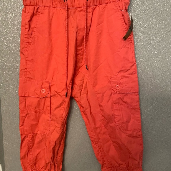 Evolution and Creation coral Cargo Pants - Picture 1 of 4